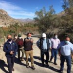 Alcalde Gary Valenzuela junto a Director Regional de Vialidad proyectaron los nuevos trabajos de Pavimentación entre Serón y Hurtado