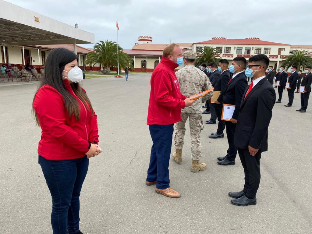 Capacitan a soldados conscriptos para la inserción laboral después de culminar su servicio militar