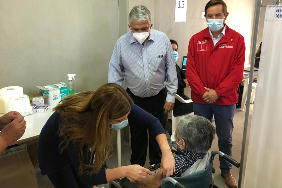 Más de 12 mil personas han recibido la vacuna contra el Covid-19 en Ovalle