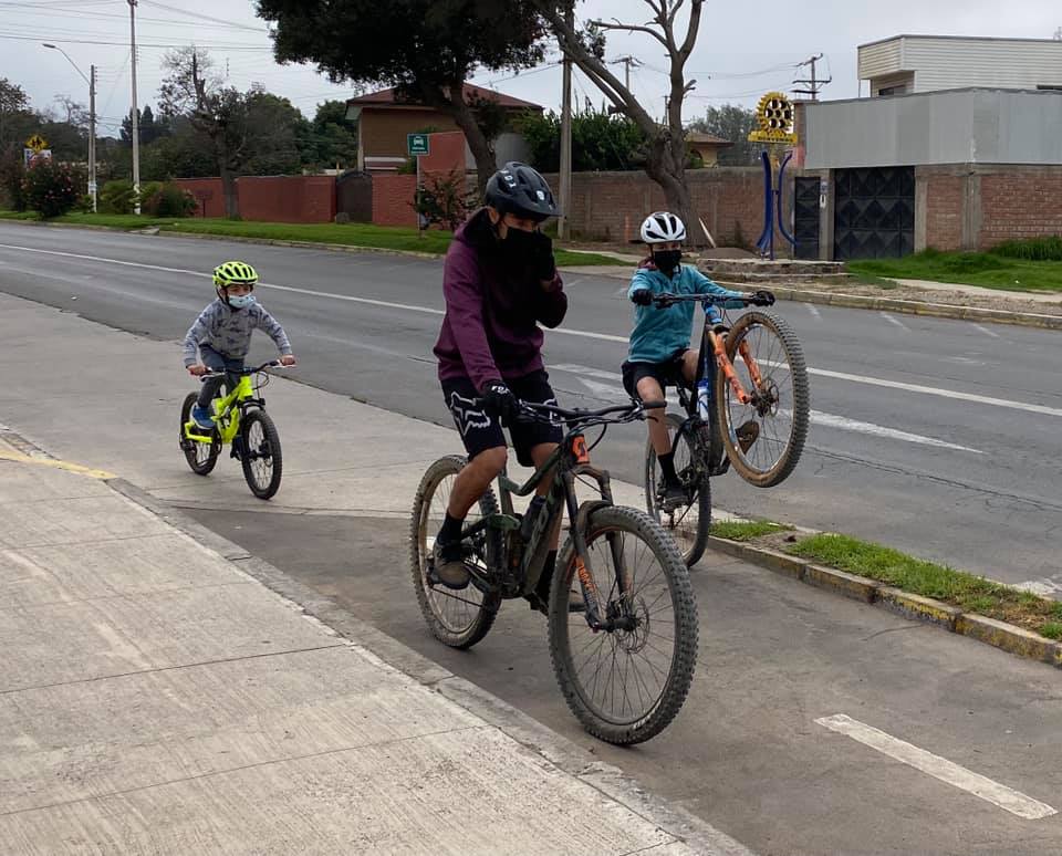 Illapel se suma a la  seguridad vial en la franja  deportiva Elige Vivir Sano