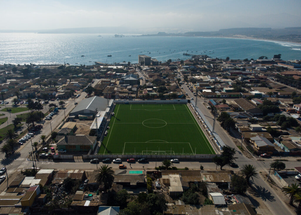 Estadio de Los Vilos inicia su segunda etapa de construcción