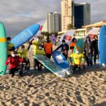 MINDEP ENTREGA  TABLAS DE APRENDIZAJE  E INSTALA TALLER PARA  SURFISTAS ADAPTADOS