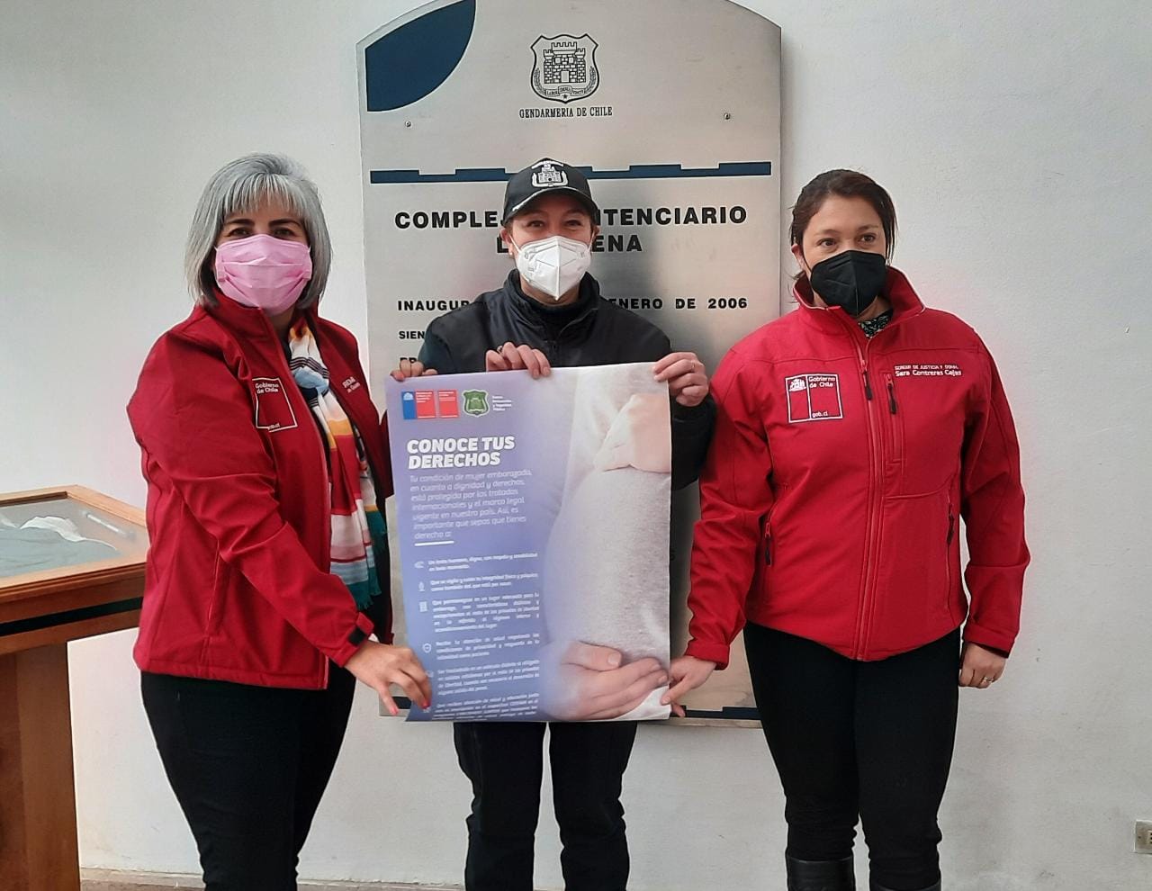 En Centro Penitenciario La Serena lanzan campaña para difundir derechos de mujeres embarazadas privadas de libertad