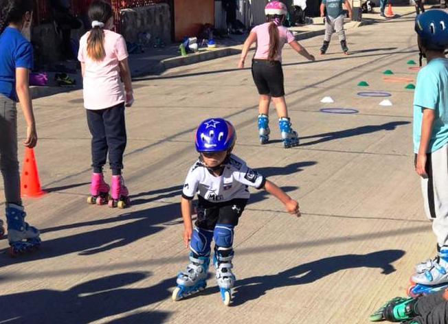 TALLERES – ESCUELAS  DE PATIN  CARRERA,   SE INSTALAN EN SECTORES RURALES DE LA SERENA.