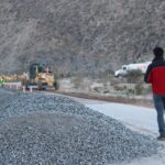 Se retoman trabajos de pavimentación en ruta D-705 que une a Auco con Matancilla en Illapel