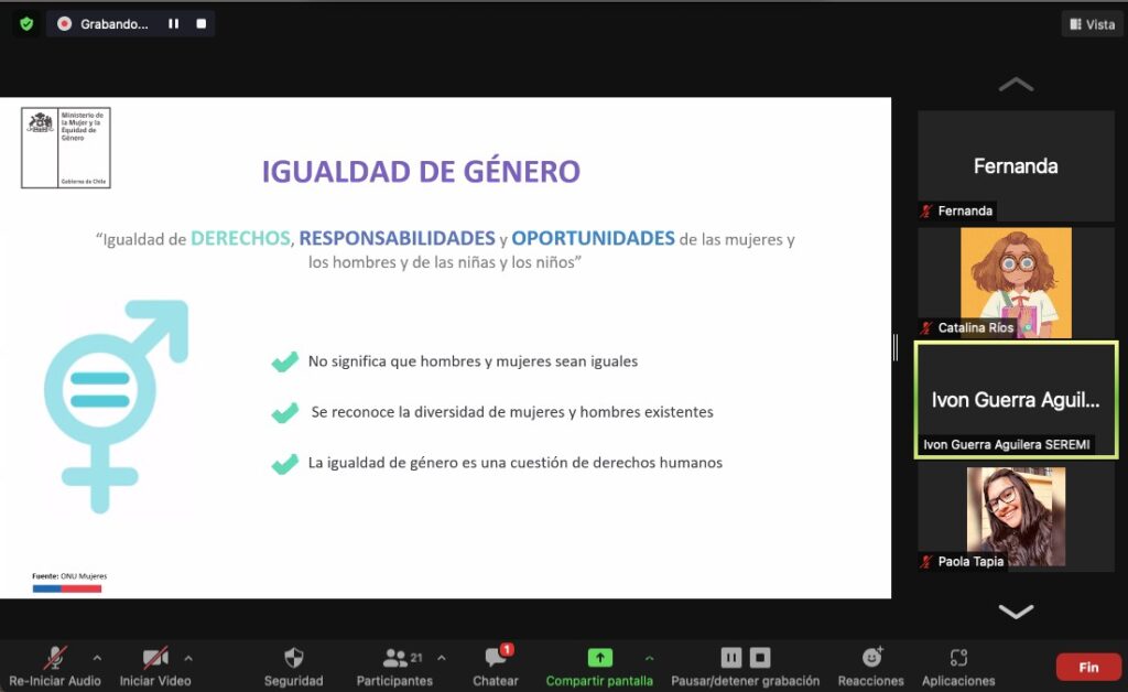 En Ovalle Junta de Vecinos da el vamos a charlas de equidad de género y erradicación de violencia