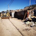 Municipio realiza limpieza en la población Canihuante en Ovalle