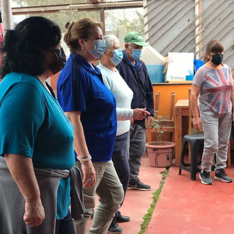 ADULTOS MAYORES DE PAN DE AZÚCAR  SE ACTIVAN CON DEPORTE