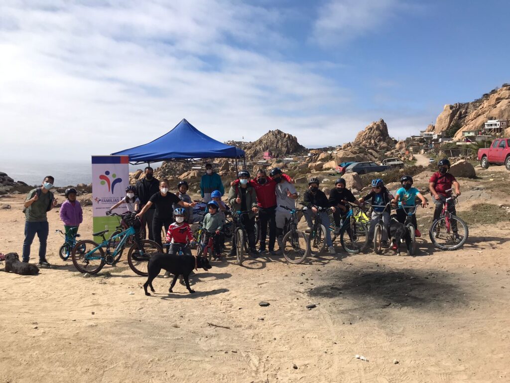 Taller de Mountainbike en el sector El Remanso de Coquimbo recibe bicicletas