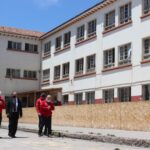 Inician trabajos para restaurar techumbre del emblemático Liceo Gregorio Cordovez de La Serena