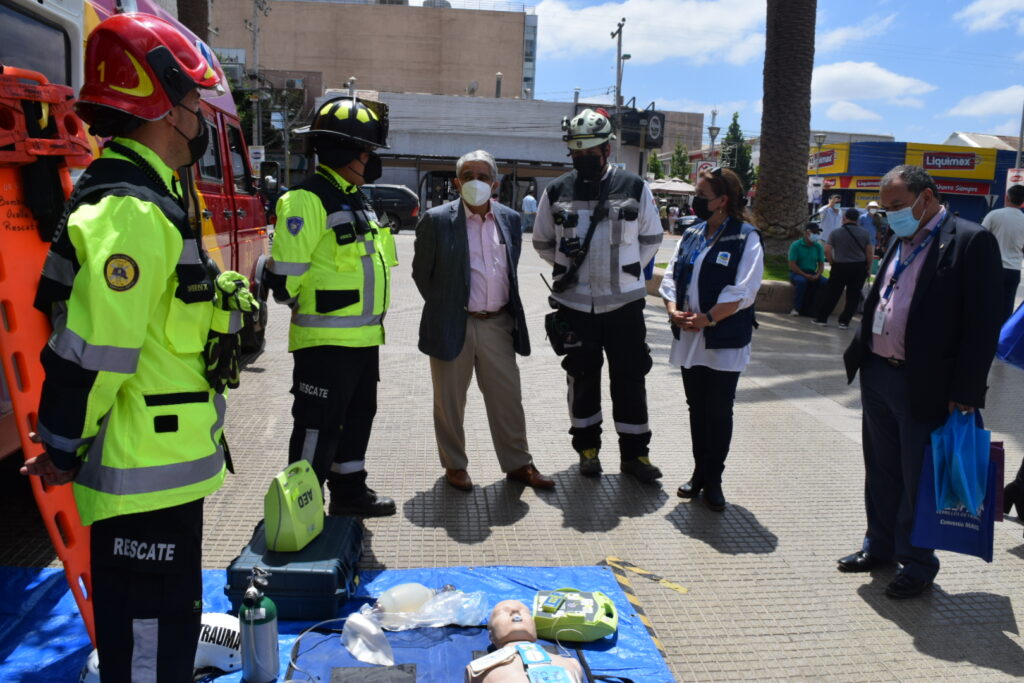 Con éxito se realizó la segunda versión de la Expo Emergencia en Ovalle