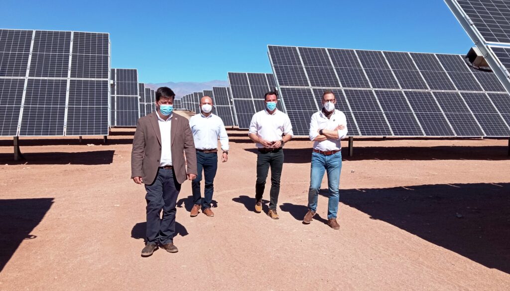 Subsecretario de Energía inaugura el parque fotovoltaico La Huella