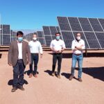 Subsecretario de Energía inaugura el parque fotovoltaico La Huella