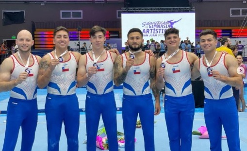 Gimnastas serenenses lograron el bronce  en Sudamericano de San Juan