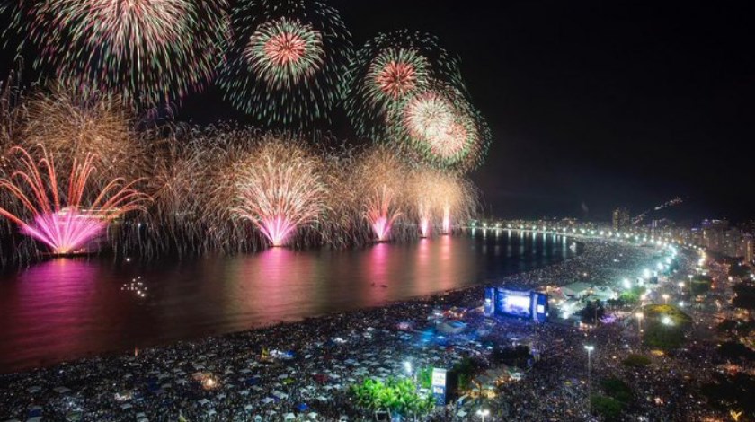 Por la variante ómicron Río de Janeiro cancela celebración de Año Nuevo en Copacabana.