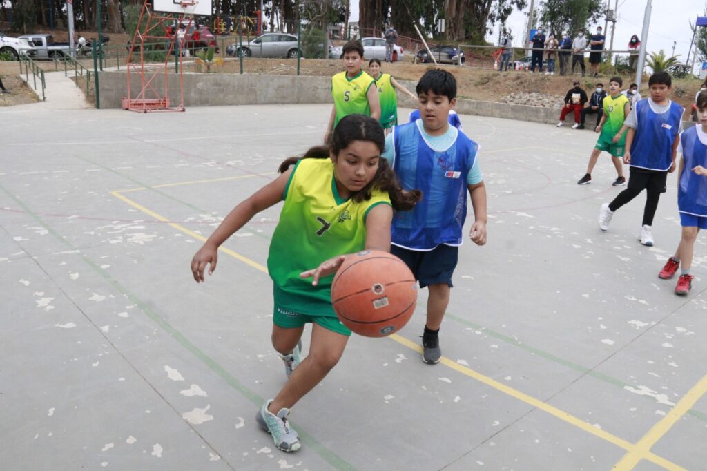 Festi-Torneo reunió a niños en la disciplina del Básquetbol