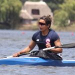 Ysumy Orellana cosecha tres medallas en Sudamericano de canotaje.