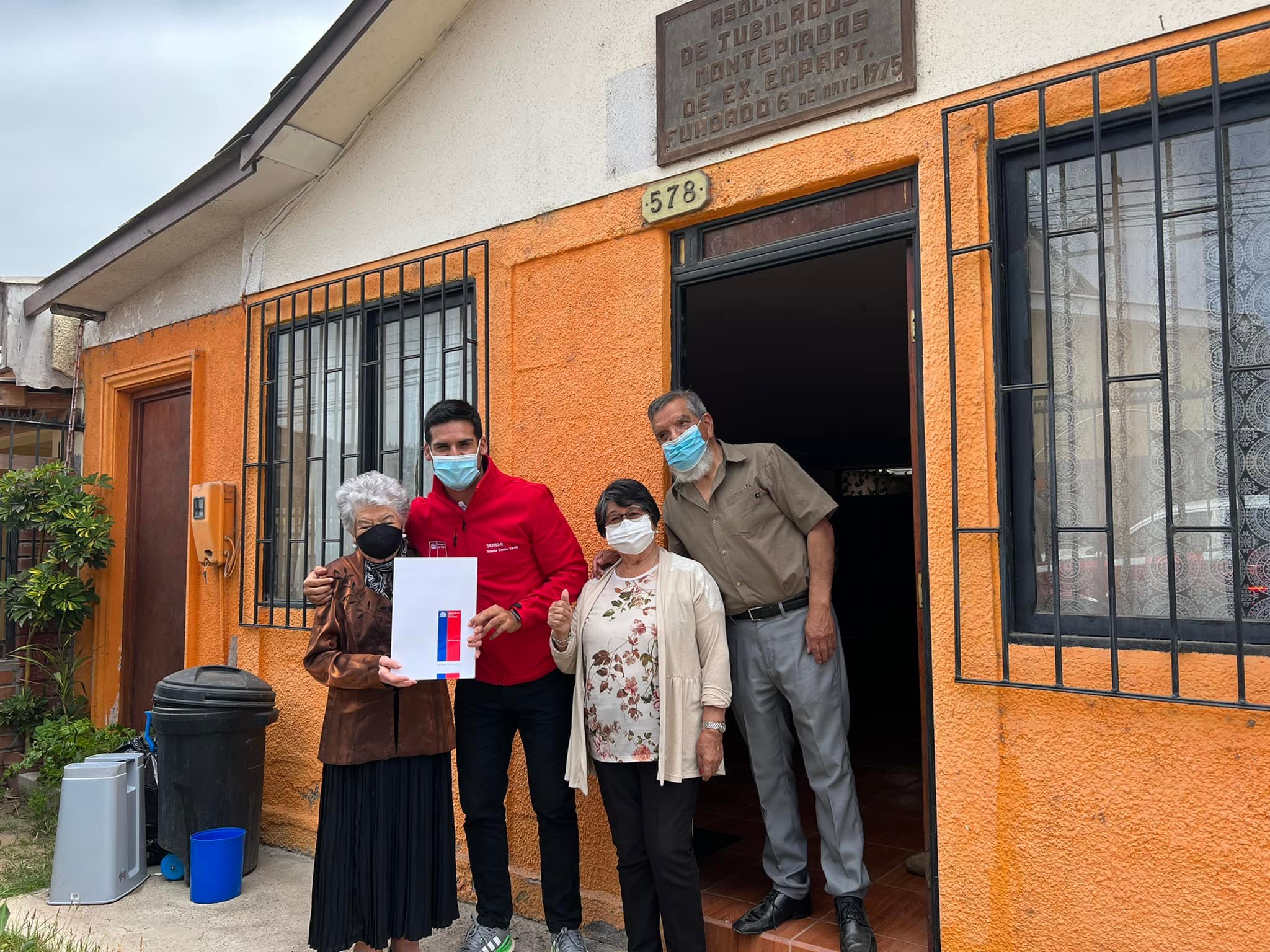 Bienes Nacionales renueva concesión de la sede de la Asociación de Jubilados y Montepiados Empleados Particulares La Serena