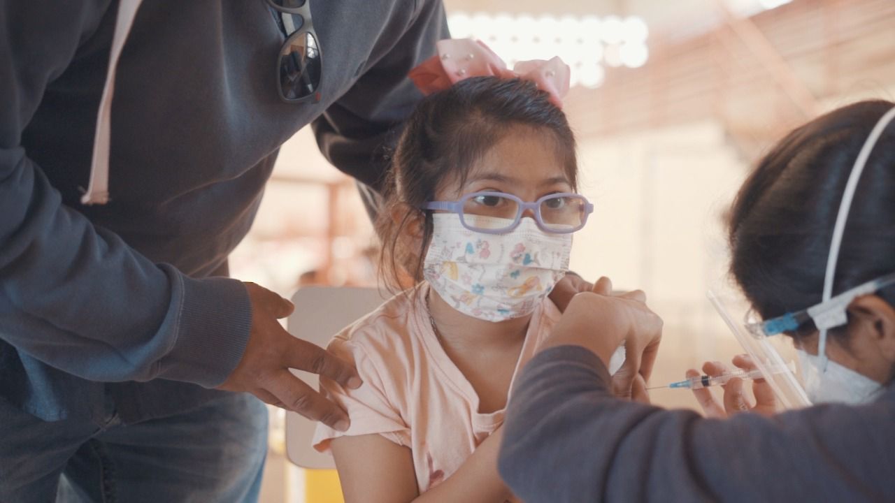 Realizan llamado a completar esquemas de vacunación en niños en edad escolar