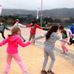 Escolares celebraron el Día Mundial del Deporte y Actividad Física en el  Parque Urbano