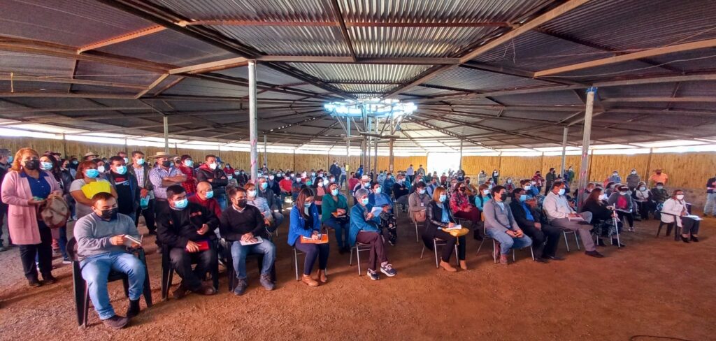 En Sector de Cañas uno realizan reunión por crisis hídrica