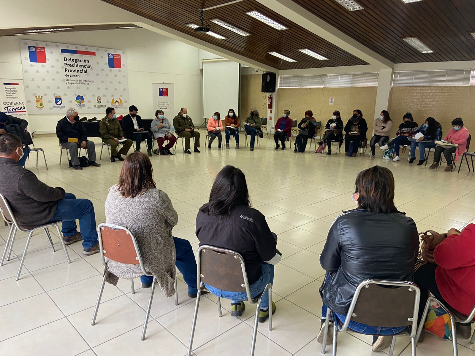 Reunión de Seguridad Pública aborda requerimientos de Juntas de vecinos Rurales de Ovalle