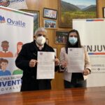 Municipio de Ovalle firmó convenio con INJUV para apoyar labor de la juventud local