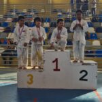 Judocas escolares cosechan 15 oros en campeonato federado.