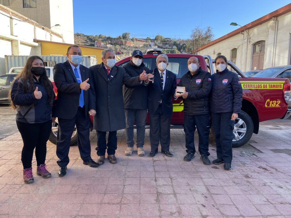 Cuerpo de Bomberos de Ovalle cuenta con un nuevo móvil para sus emergencias