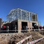 Un 21% de avance tiene la construcción del conjunto habitacional San Sebastián en Ovalle