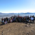 Familias ovallinas disfrutaron jornada de trekking