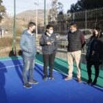 Alcaldesa de Río Hurtado se reúne con autoridades para buscar financiamiento a infraestructura deportiva