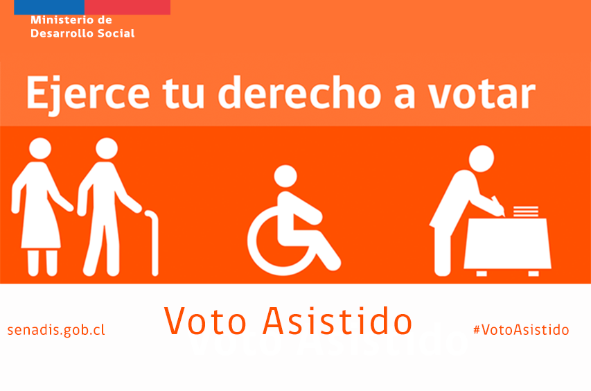 Ministerio de Desarrollo Social presentó medidas de Voto Asistido para personas con discapacidad en el plebiscito de este domingo 4 de septiembre