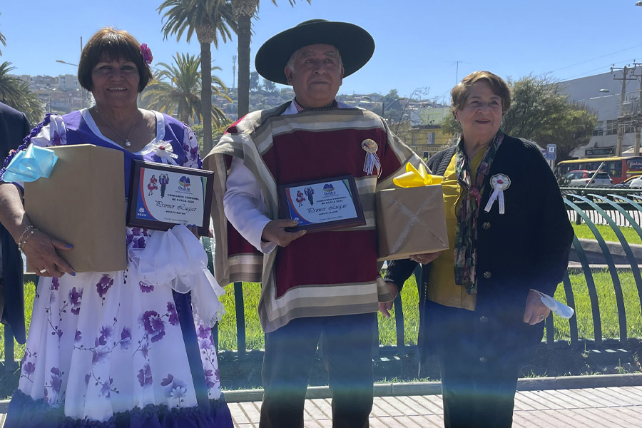 Con éxito se desarrolló el Campeonato Comunal de Cueca del Adulto Mayor en Ovalle