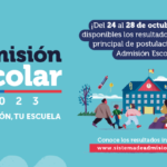 Desde el próximo lunes estarán disponibles los resultados de postulación para la Admisión Escolar 2023