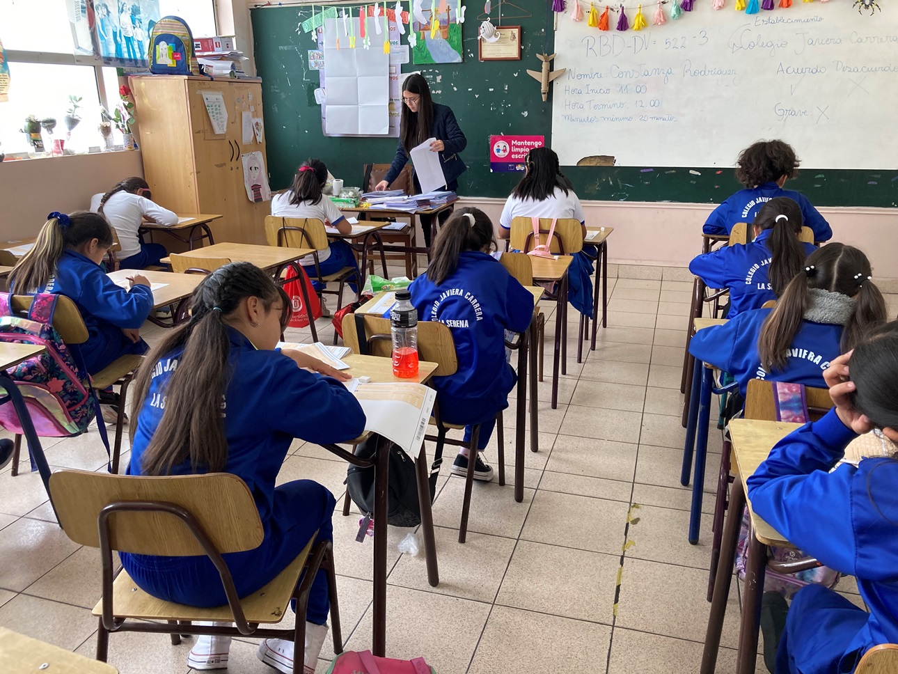 Cerca de 13 mil estudiantes de 4° básico de la región<br>rindieron el Simce este 16 y 17 de noviembre