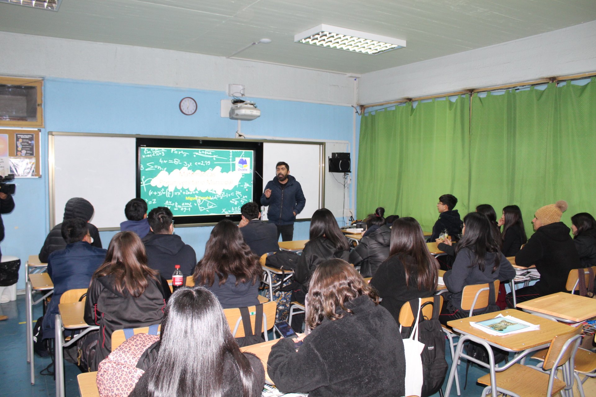 Se inició el funcionamiento del<br>Preuniversitario Municipal en Ovalle