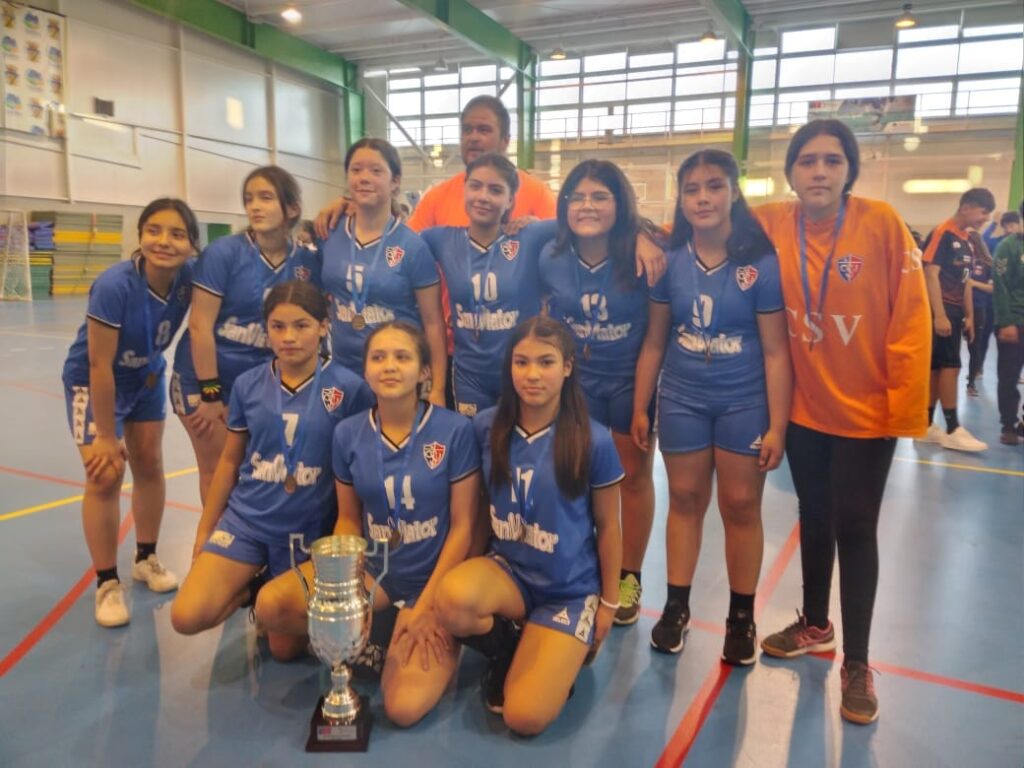 Colegios Ovallinos ganaron  la final regional de balonmano