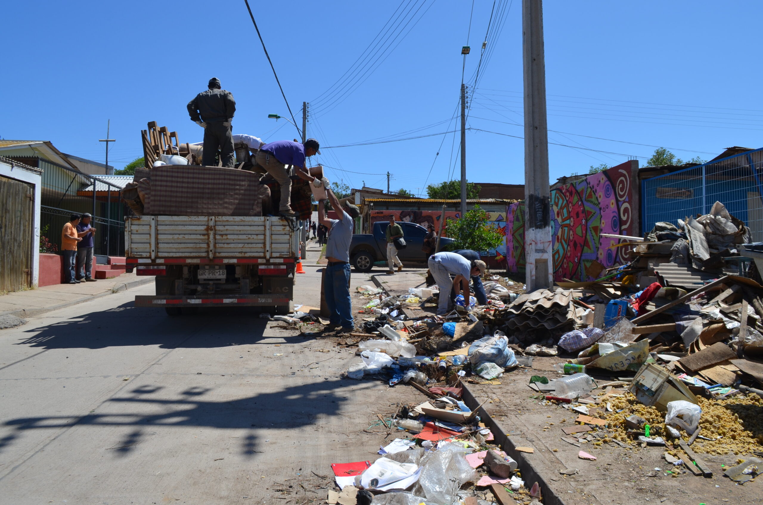 Diversos puntos de la comuna recorrerán los<br>operativos de basura histórica durante julio