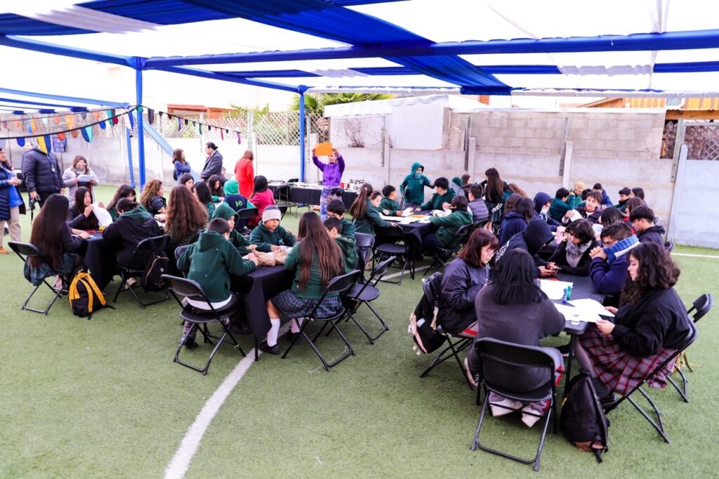 Promueven la lectura, escritura y comunicación<br>en estudiantes de la Provincia de Choapa